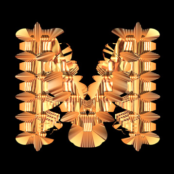 woodweave U letter